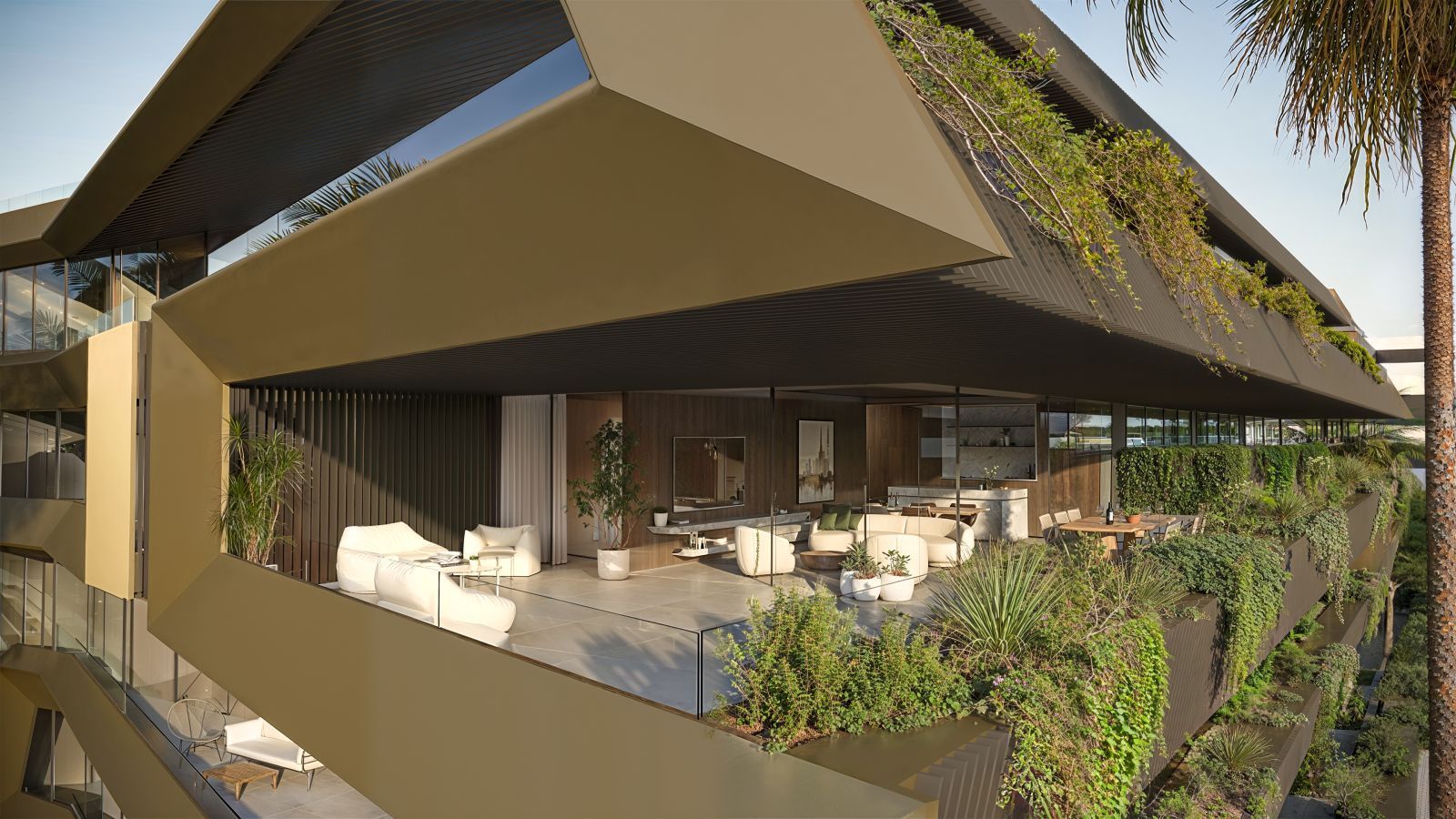 16 modern living room outdoor view